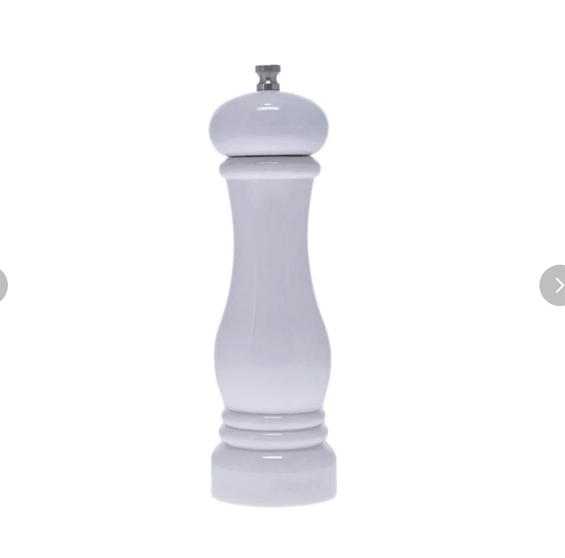 Baccarat Le Connoisseur Salt or Pepper Grinder White